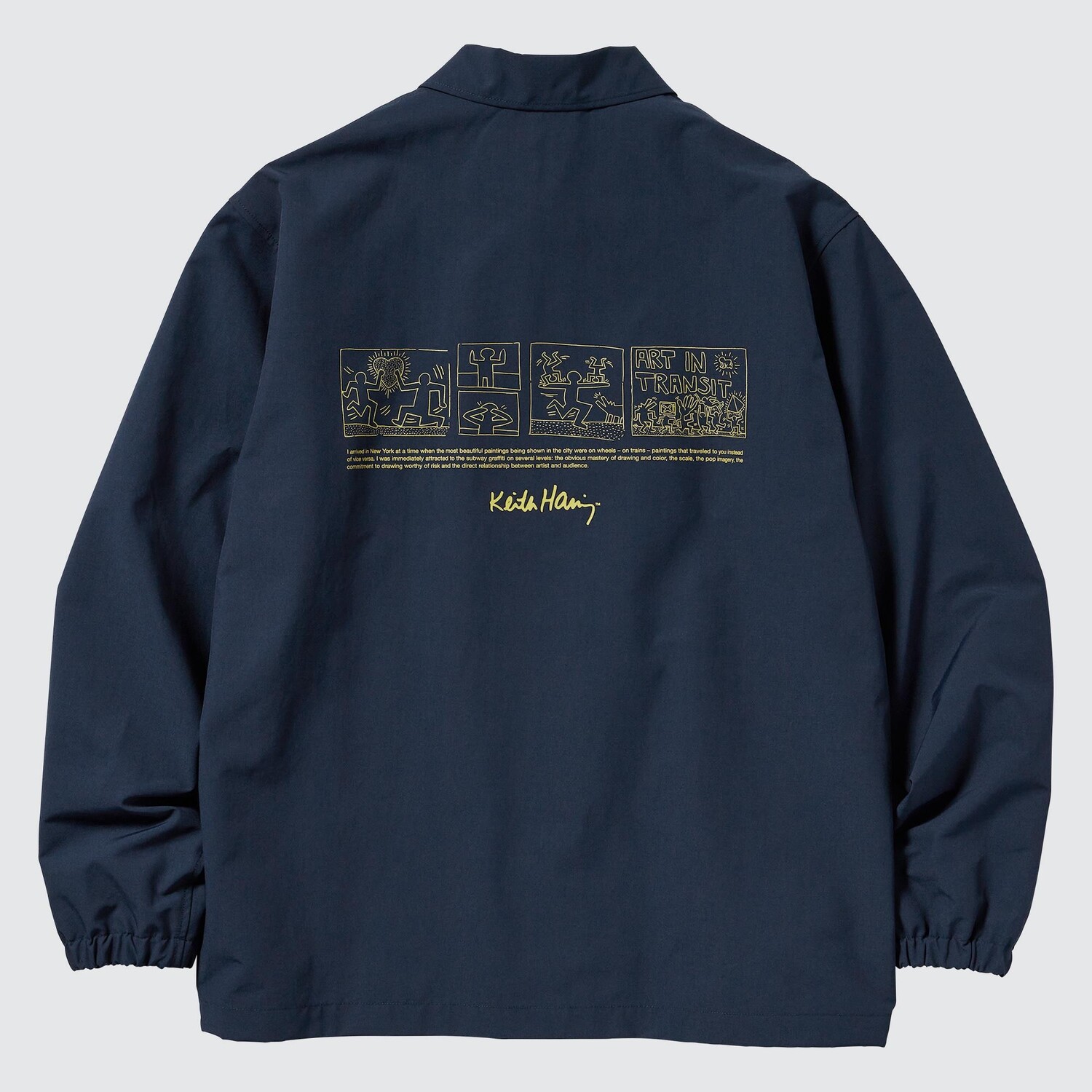 

Куртка UNIQLO x Keith Haring Co-branded Series, 69 темно-синий
