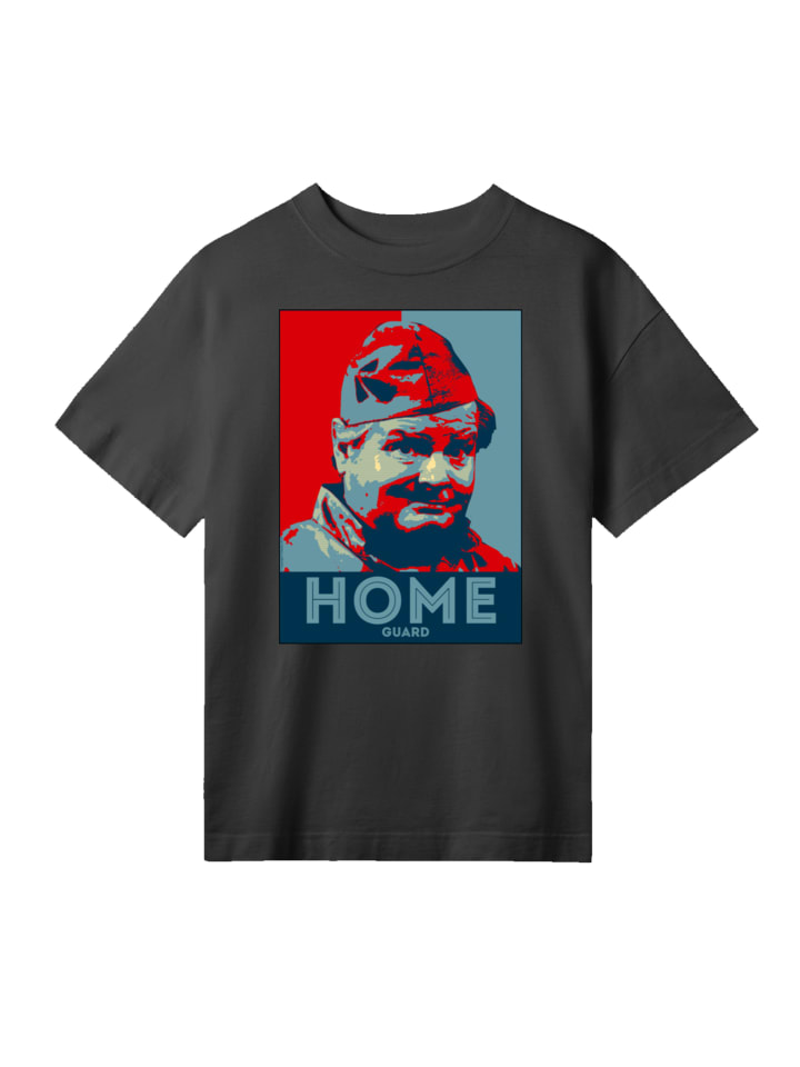 

Футболка TV Times Benny Hill Home Guard цвета грязно-черный F4NT4STIC