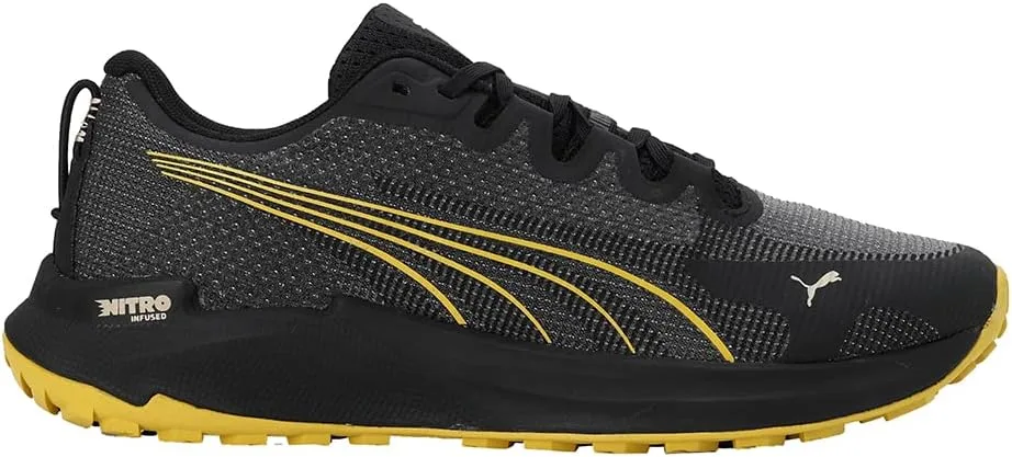 Мужские кроссовки для повседневной спортивной одежды PUMA Fast-trac Nitro, черный — фото 3