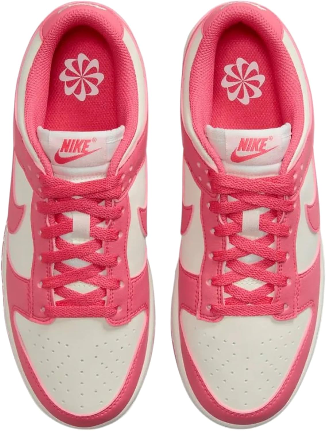 Женские кроссовки Nike Dunk Low, Aster Pink/Aster Pink/Sail — фото 4