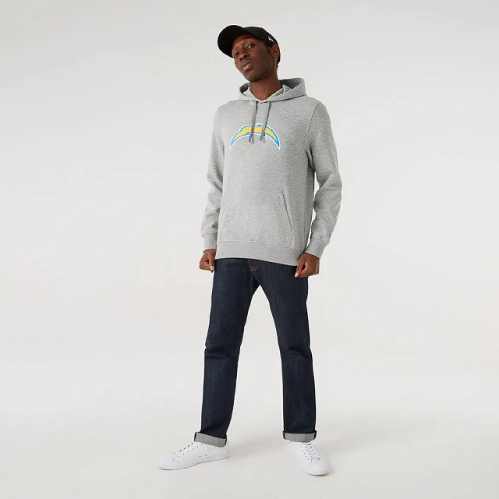 

Худи New Era NFL Regular Los Angeles Chargers, серый
