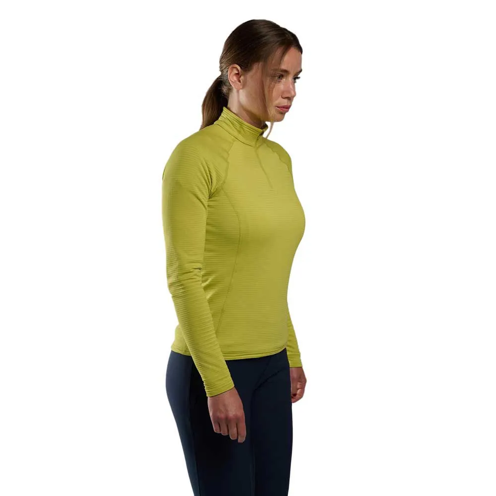

Флис Montane Protium Lite Pull-On half zip, зеленый/синий