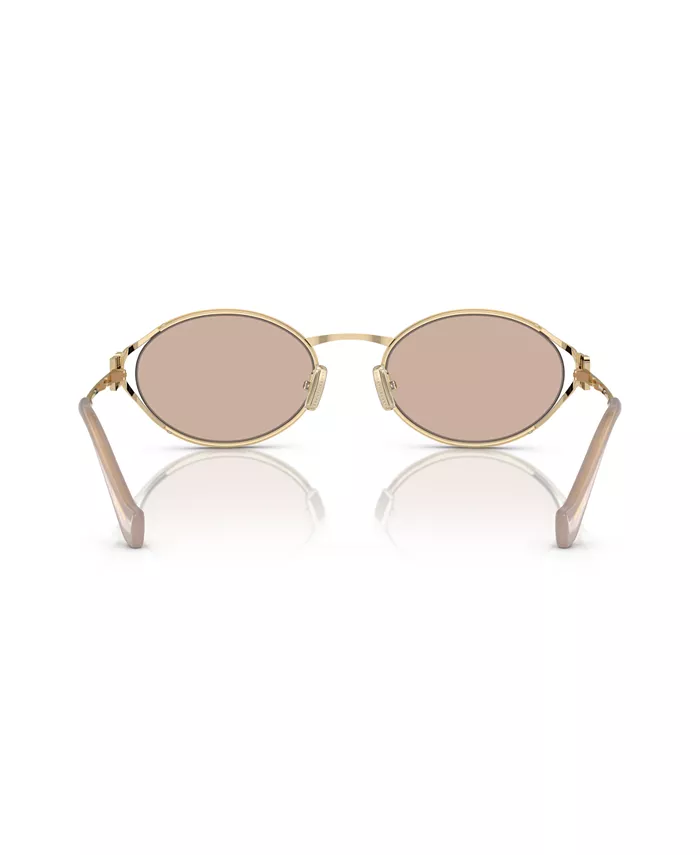 Женские солнцезащитные очки, MU 52YS MIU MIU, золотой — фото 3