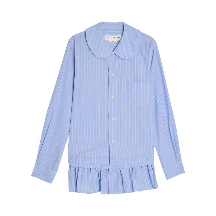 

Рубашка Comme des Garçons Girl Poplin Stripe Shirt Blue/White, синий