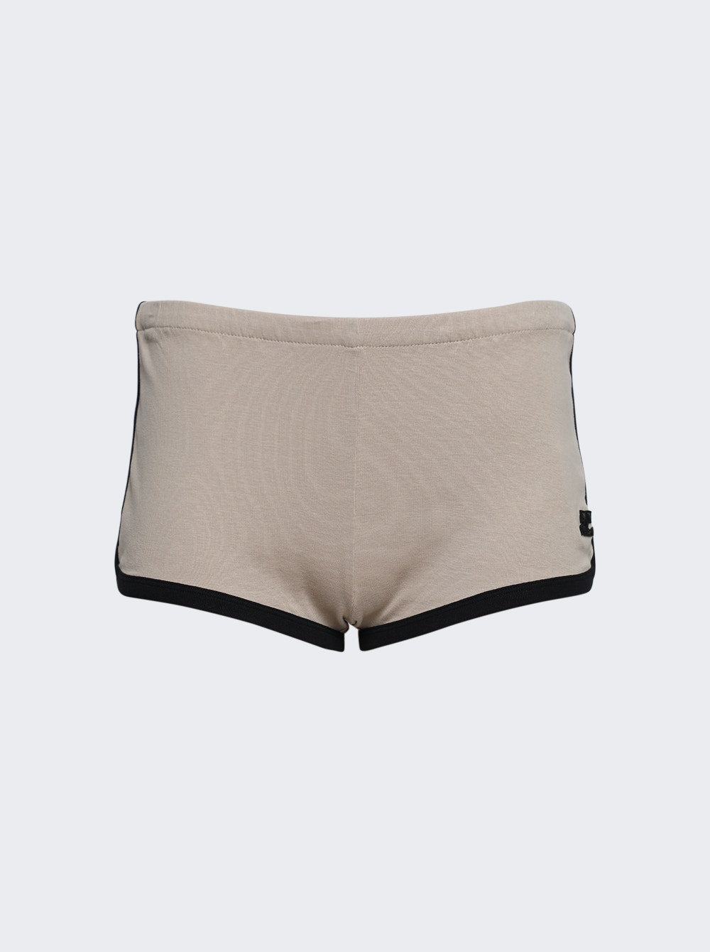 

Мини-контрастные шорты Courrèges, цвет sand