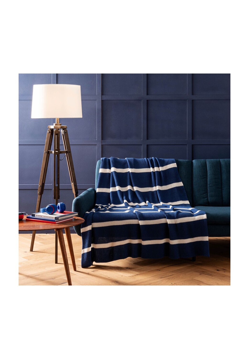 

Плед БРЕТОН Tommy Hilfiger, navy