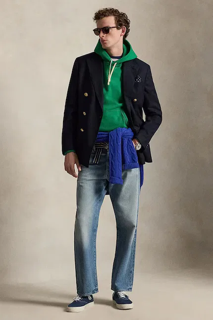 Худи Polo Ralph Lauren, зеленый — фото 3
