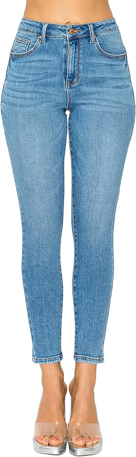 

WAX JEAN Women's 'Butt I Love You' пуш-ап скинни джинсы с высокой посадкой