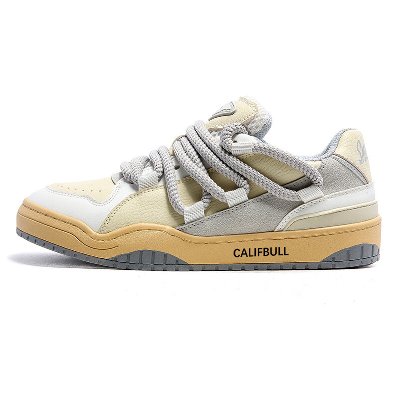 

Кеды, обувь для скейтборда унисекс с низким верхом Califbull, цвет Yellow/Green