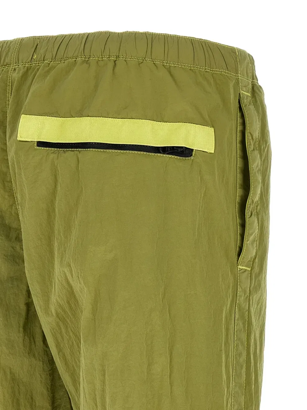 Зеленые спортивные штаны Stone Island, зеленый — фото 4