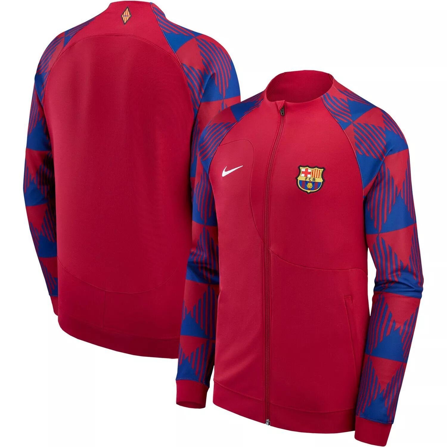 

Мужская красная куртка с молнией во всю длину реглан Barcelona 2023/24 Academy Pro Anthem Performance Nike, Красный, Мужская красная куртка с молнией во всю длину реглан Barcelona 2023/24 Academy Pro Anthem Performance Nike