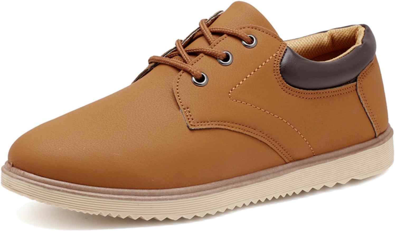 

Мужские черные повседневные оксфорды, классические туфли на шнуровке с комфортной подошвой, идеально подходят для повседневной и деловой носки Aokisx