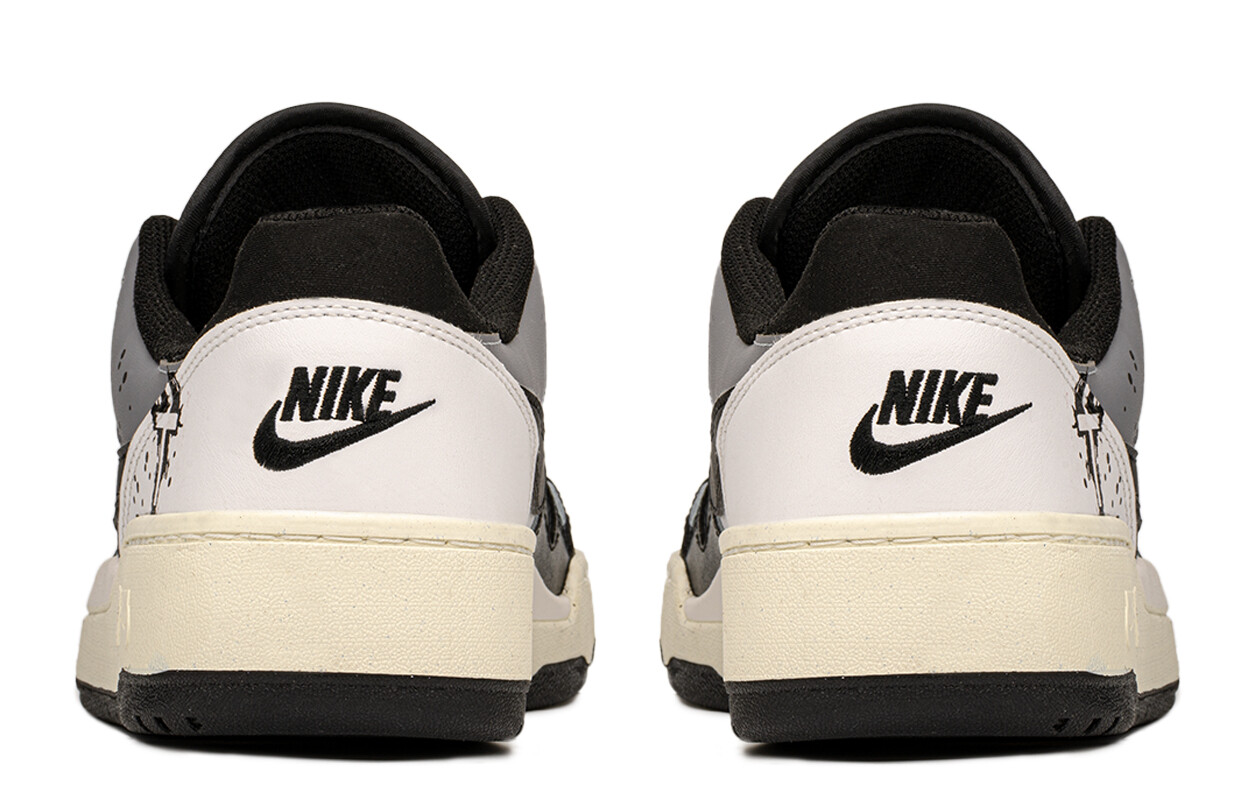 

Кроссовки Nike Full Force Skateboarding Shoes Men Low-top Black/white/gray, черный/белый/серый