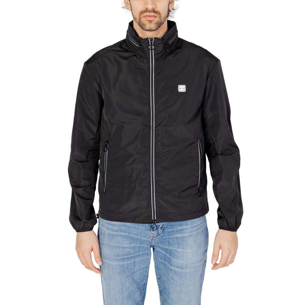 

Черная куртка из полиэстера Armani Exchange