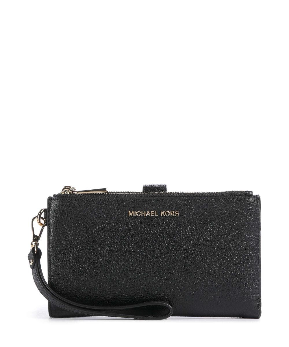 

Кошелек jet set из зернистой яловой кожи Michael Kors, черный