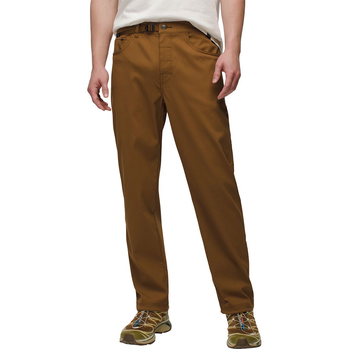 

Растягивающиеся брюки Zion Top-Out Prana, цвет sepia