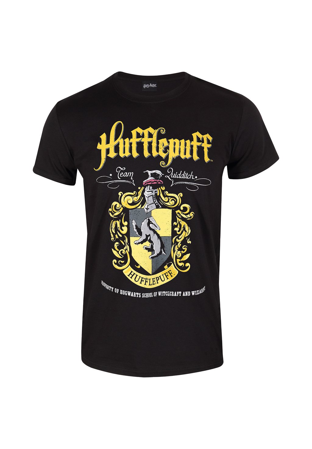 

Футболка с принтом HARRY POTTER HUFFLEPUFF CREST Harry Potter, черный