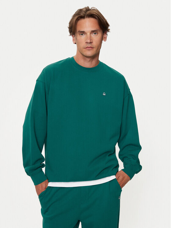 

Толстовка обычного кроя United Colors Of Benetton, зеленый