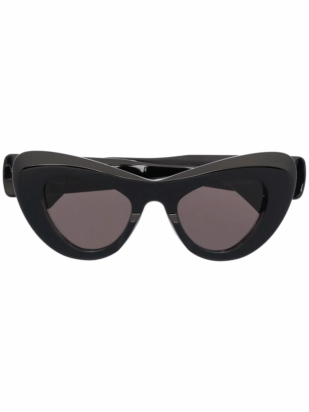 

Солнцезащитные очки Mega в оправе 'кошачий глаз' Balenciaga Eyewear, черный