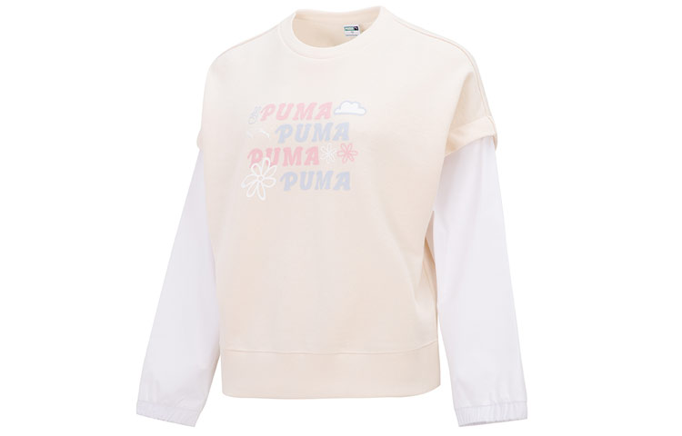 

Свитшот женские цвета экрю PUMA, Ecru