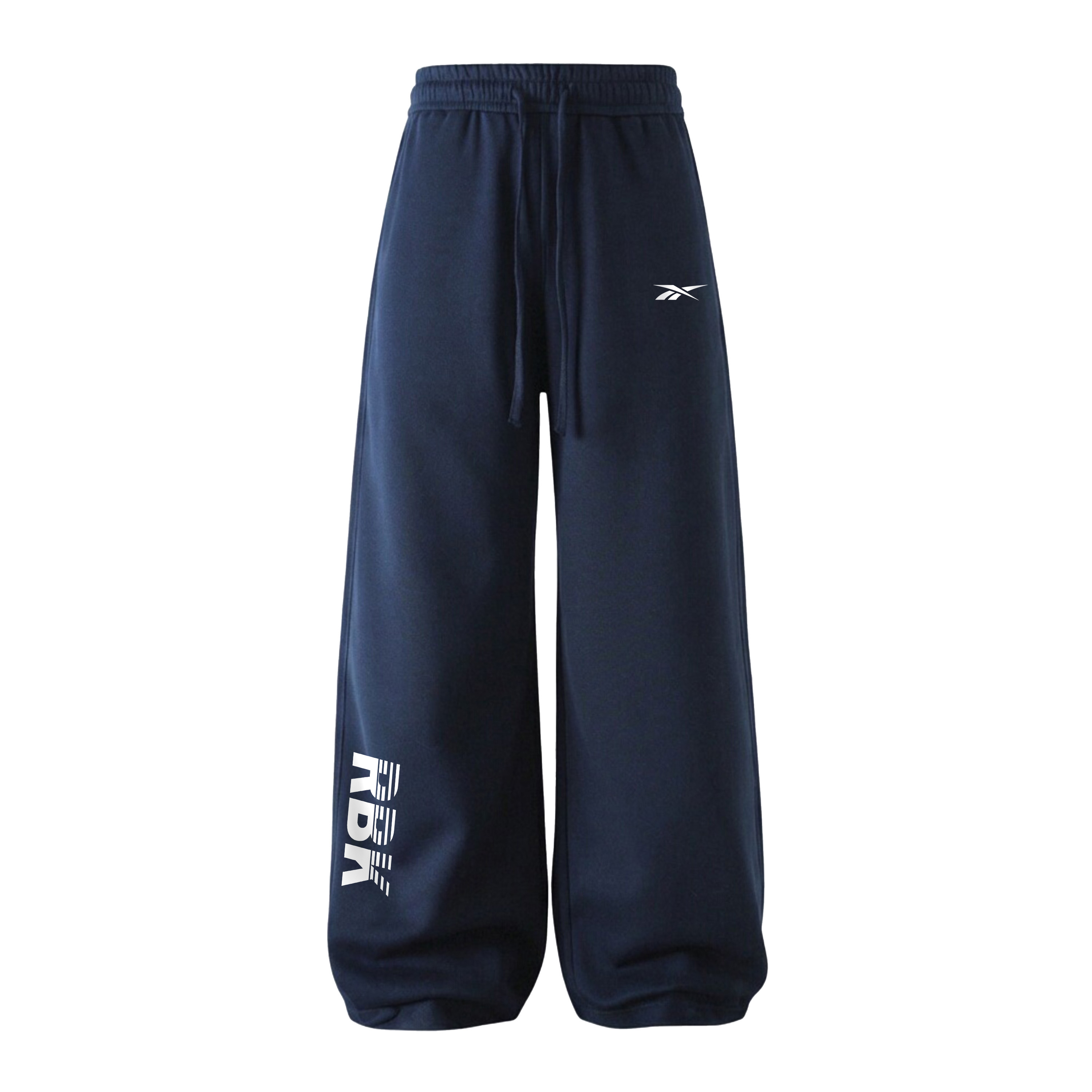 

Повседневные брюки Unisex Moderate Straight Fit Reebok, темно-синий