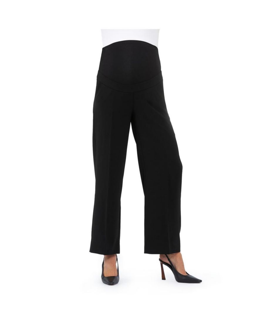 

Брюки для беременных Alexa с широкими штанинами Ripe Maternity, Black