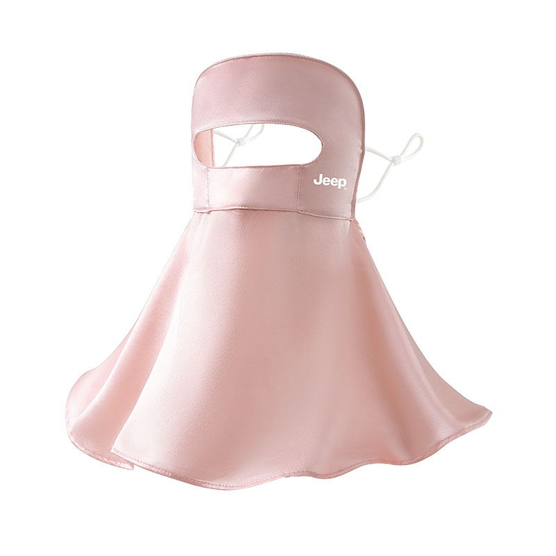 

Маска для защиты от солнца из шелка Mulberry для женщин Jeep, розовый