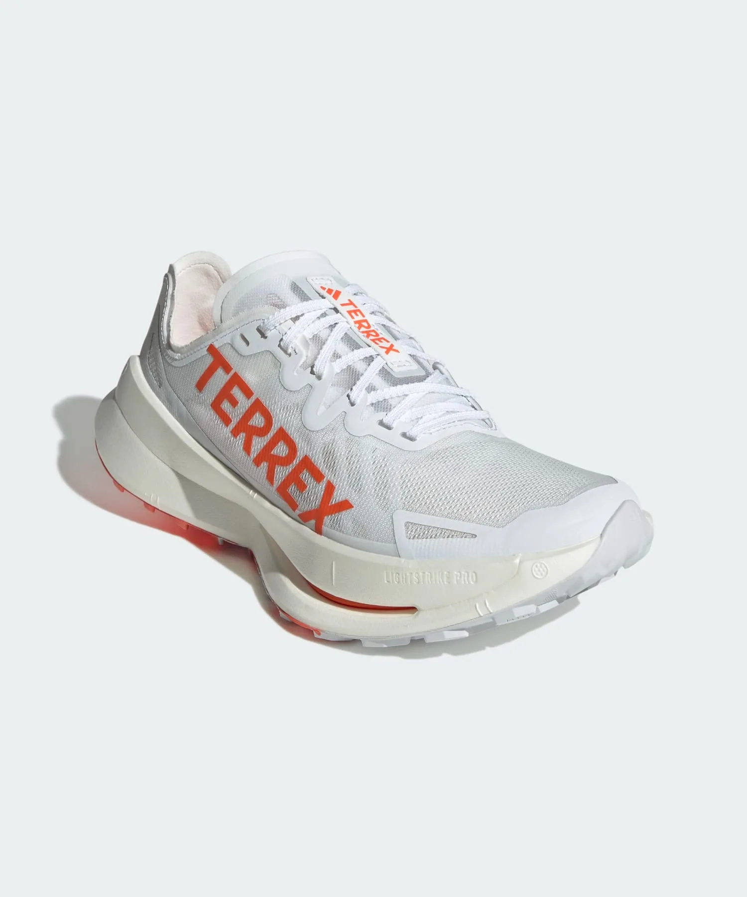 Мужские кроссовки для трейлраннинга Terrex Agravic Speed Ultra adidas белые — фото 4