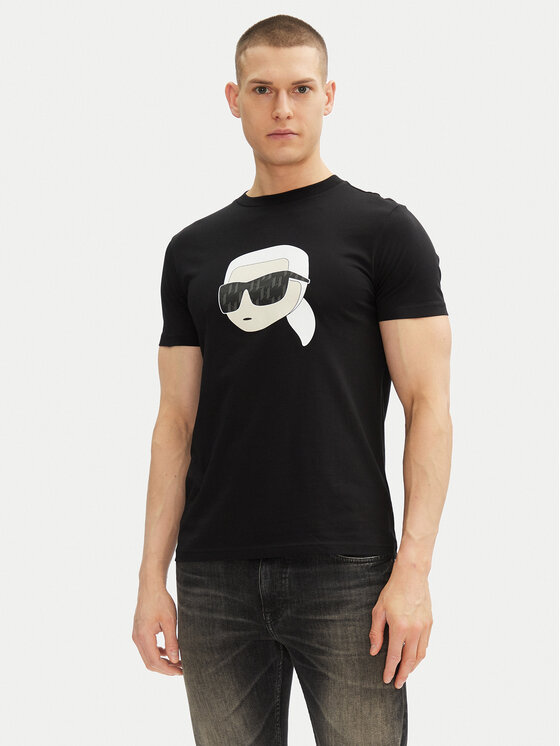 

Футболка обычного кроя 755073 552251 Karl Lagerfeld, черный