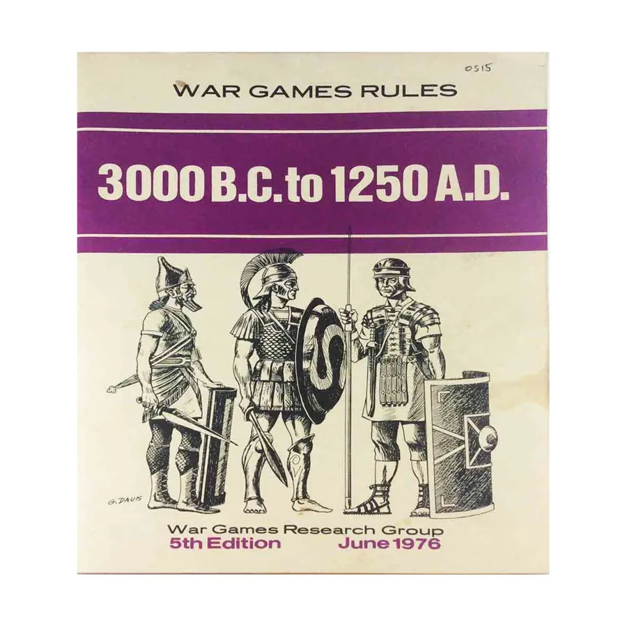 

Правила военных игр (5-е издание) – 3000 г. до н. э. до 1250 г. н.э., War Game Rules (Heritage Models)