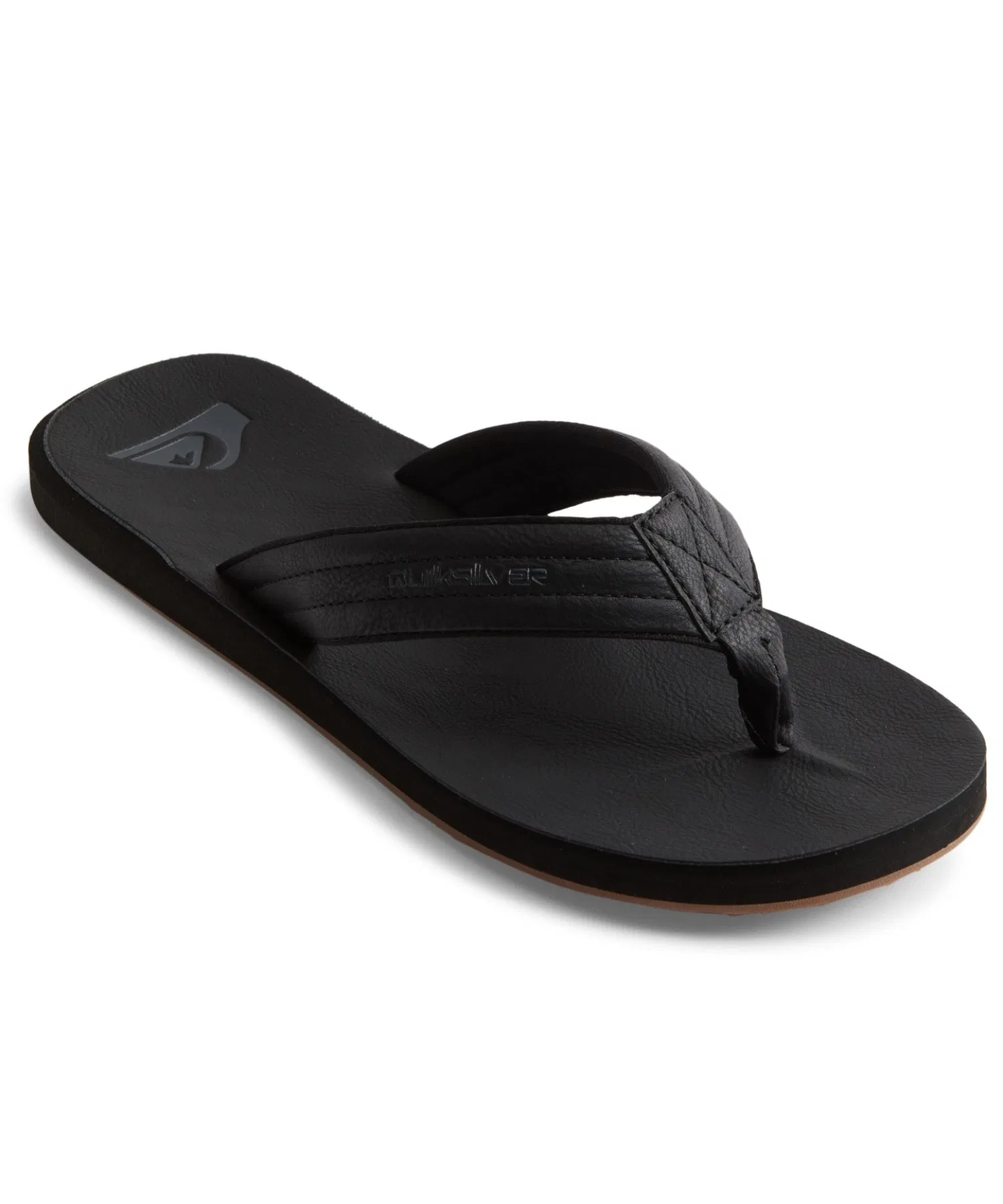 Мужские пляжные сандалии Quiksilver Carver Nubuck чёрные