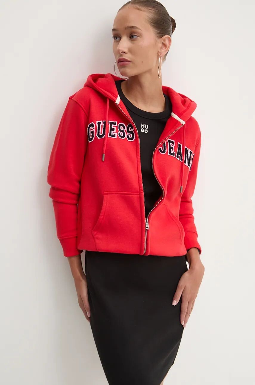 

Толстовка Guess Jeans, красный