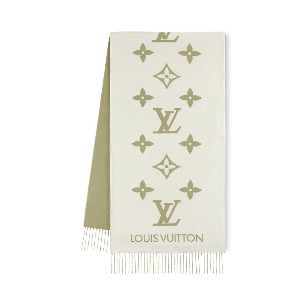 

Шарф Рейкьявика Louis Vuitton, зеленый