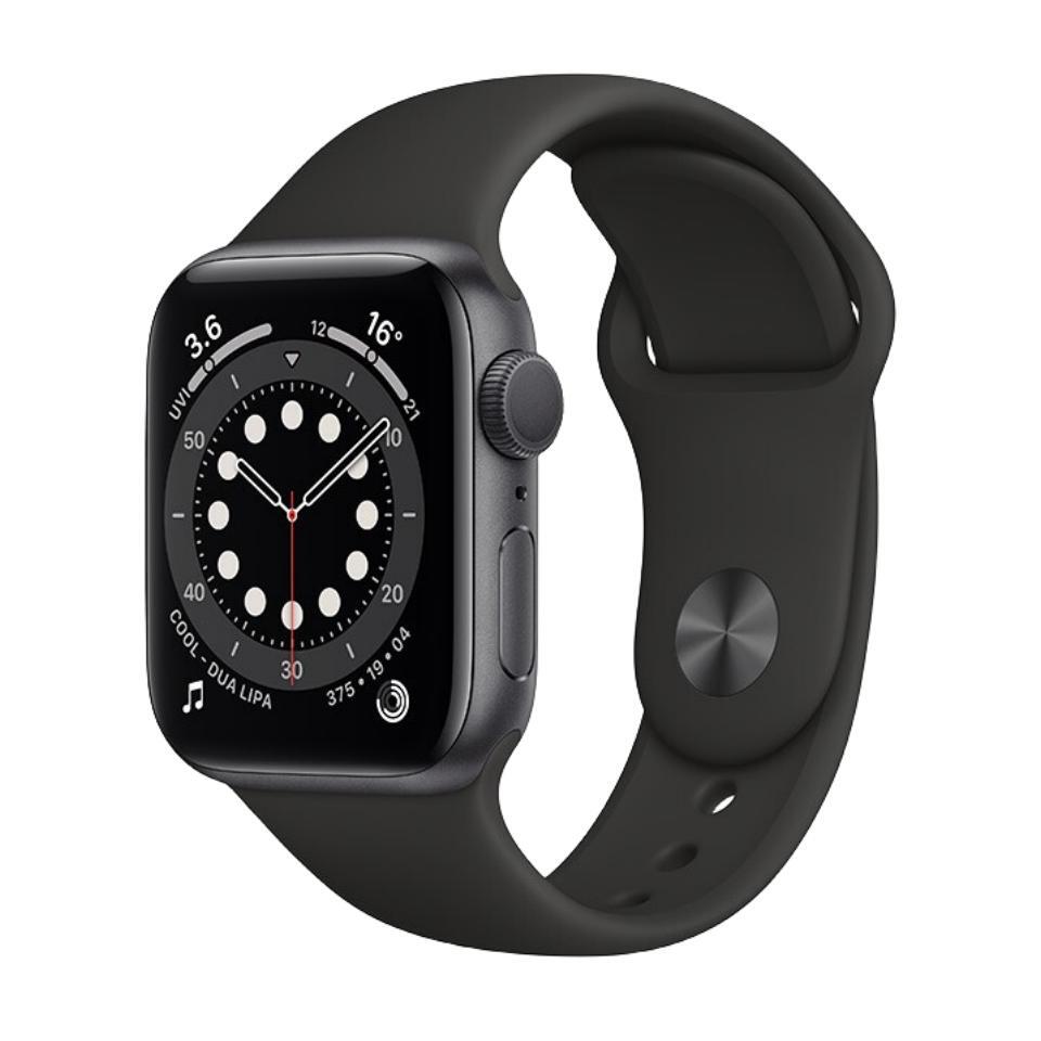 

Zhongwo Часы Strap Apple Compatibility Silicone Material, Black
