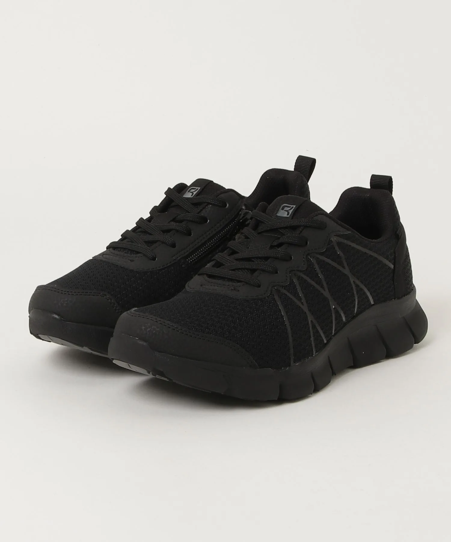 Мужские кроссовки для ходьбы ASICS RAKUWALK×RIZAP RM9213 чёрные