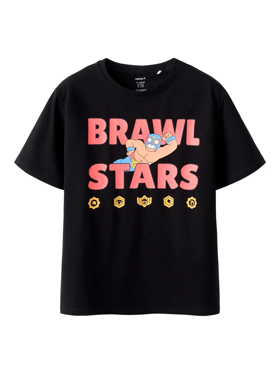 Футболка 'Brawl Stars' Name It, Black