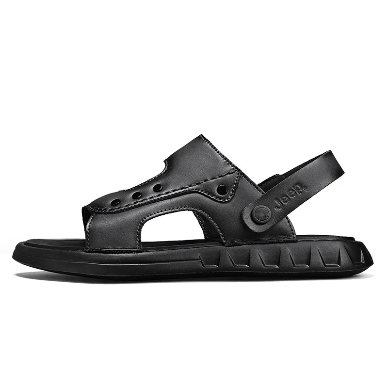 Jeep Пляжные сандалии мужские black/khaki