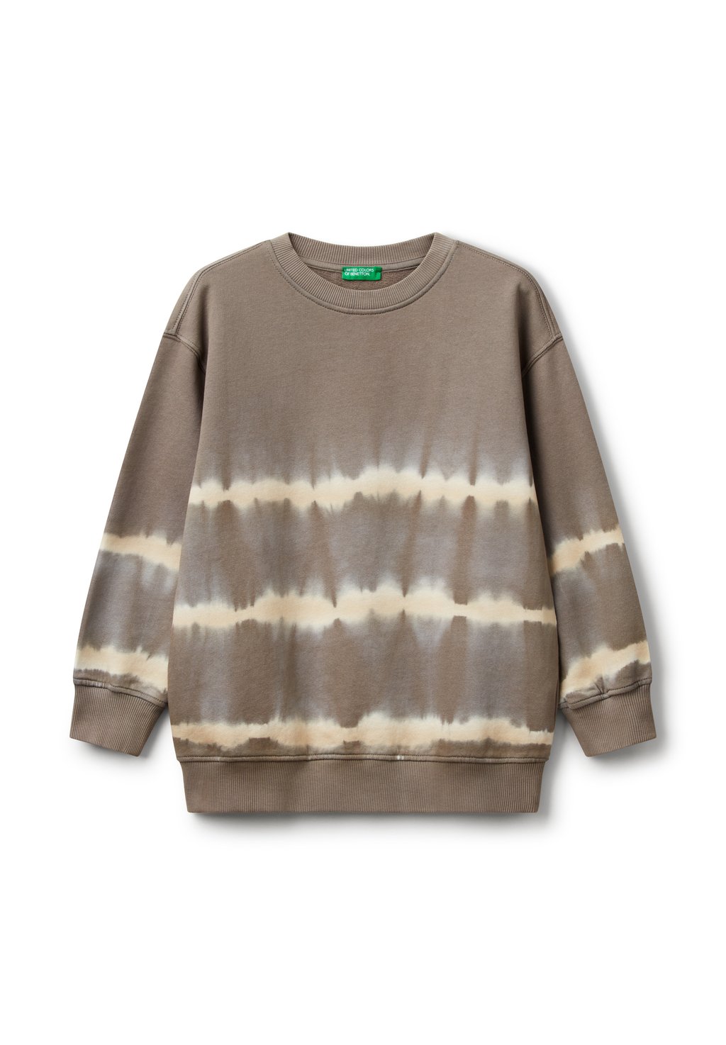 

Толстовка TIE-DYE United Colors of Benetton, коричневый