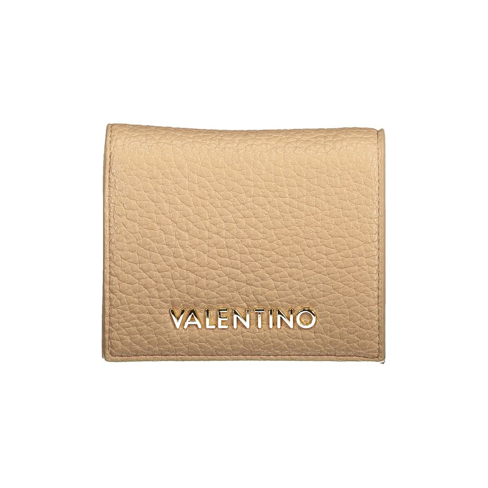 

Бежевый полиэтиленовый кошелек Valentino Bags