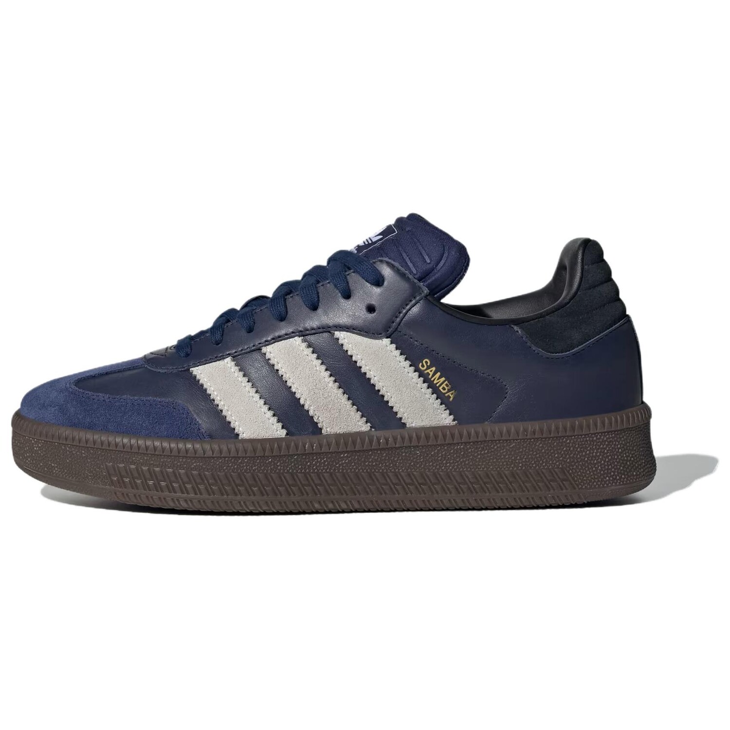 

Кроссовки Adidas Samba XLG Dark Blue, темно-синий/белый