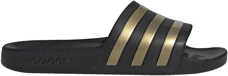 

Сандалии Adidas Adilette Aqua для взрослых, унисекс, черный/металлик