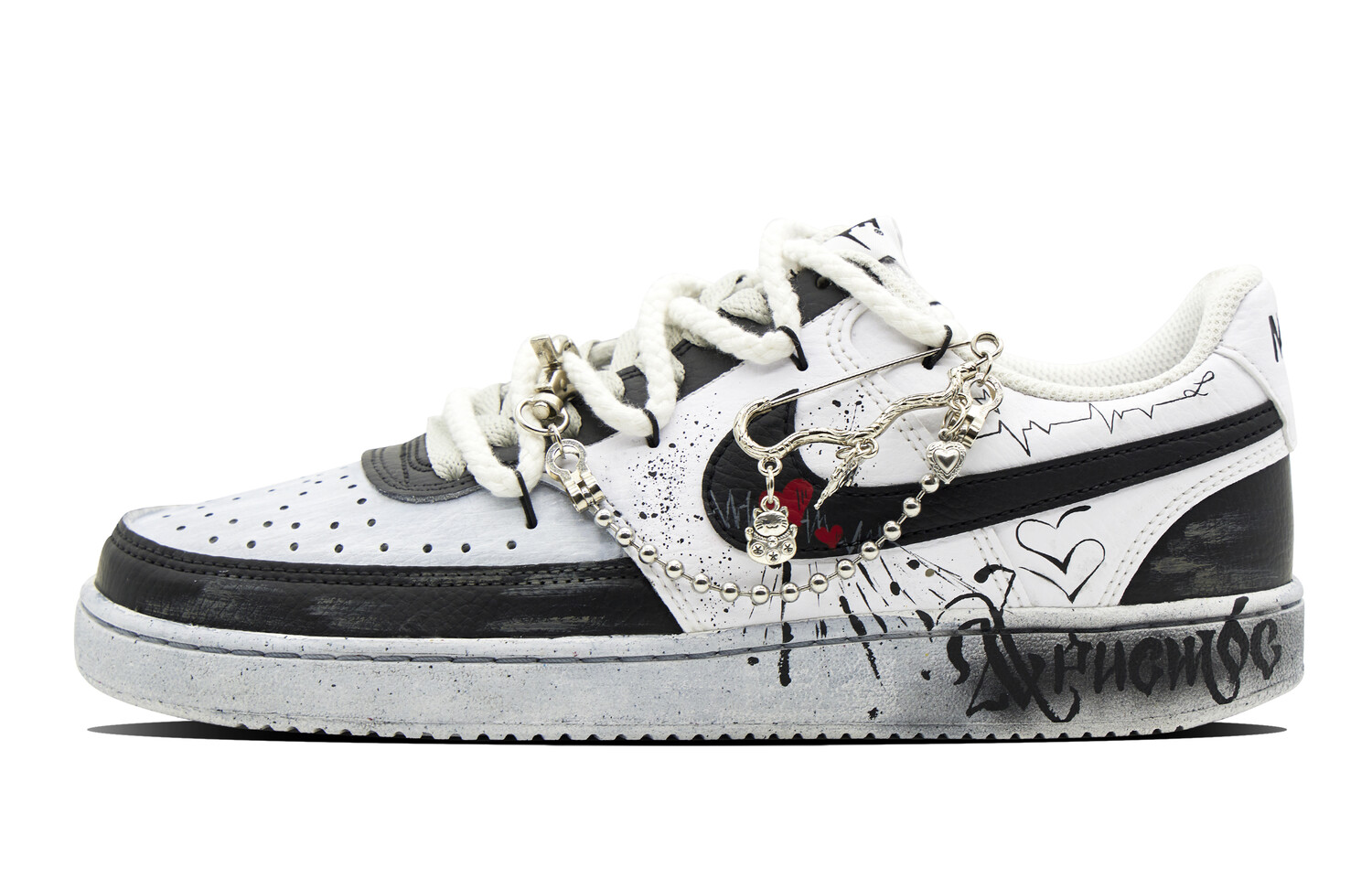 

Женские кроссовки для скейтбординга Nike Court Vision 1, grey