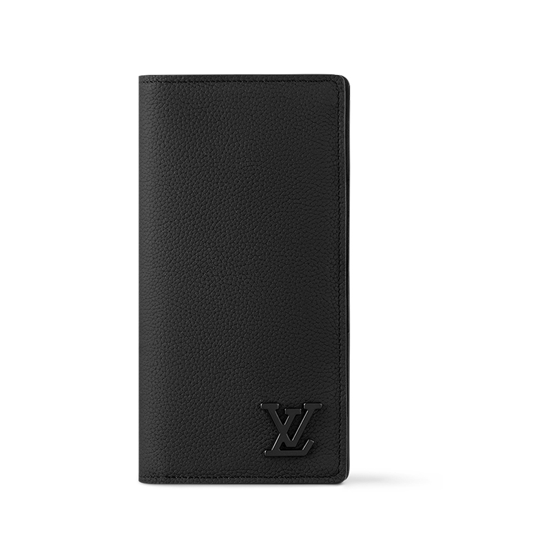 

LOUIS VUITTON Кожаный кошелек для мужчин черный