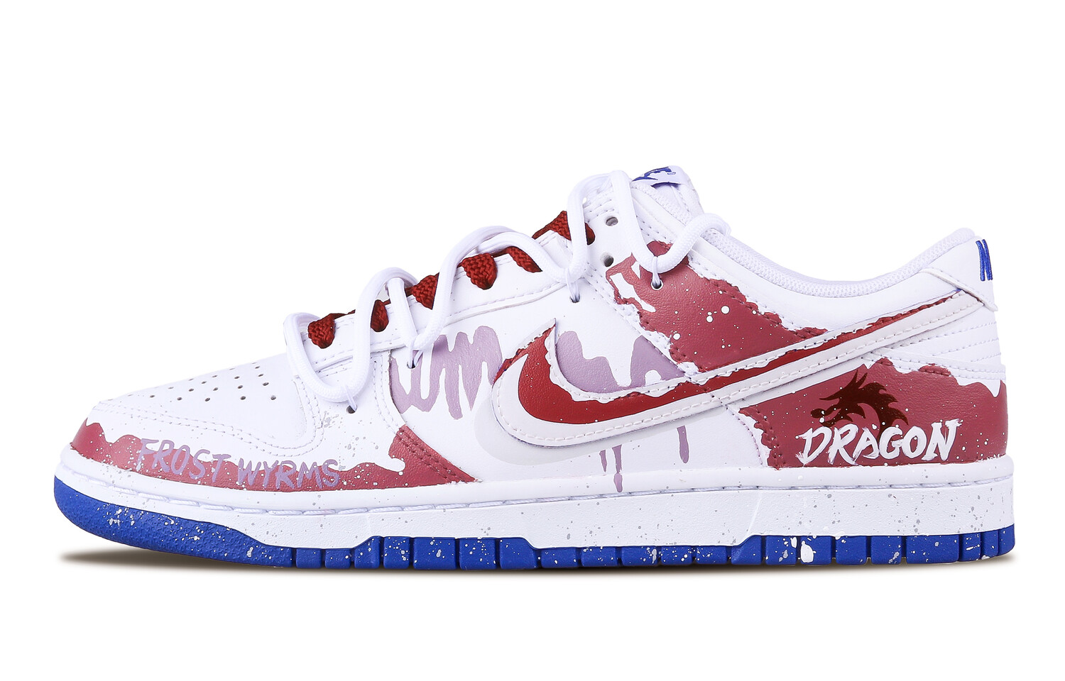 

Мужские кроссовки для скейтбординга Nike Dunk, Red and White