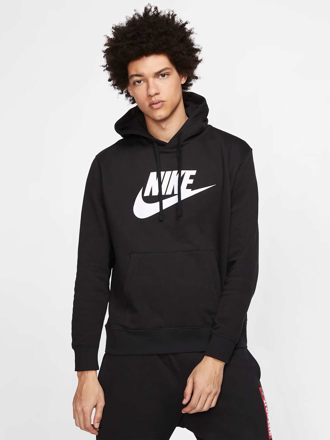 

Толстовка Nike M CLUB HOODIE PO BB, черный