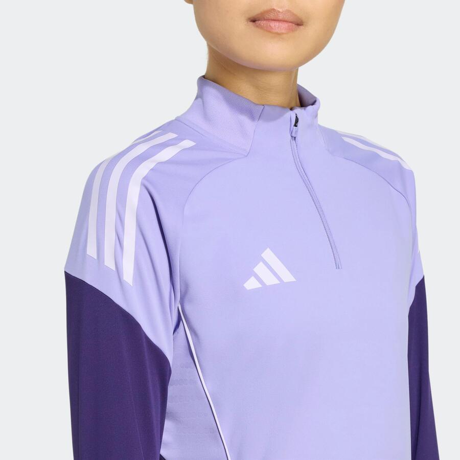 ADIDAS Женский тренировочный топ Tiro 25 Competition, фиолетовый — фото 4