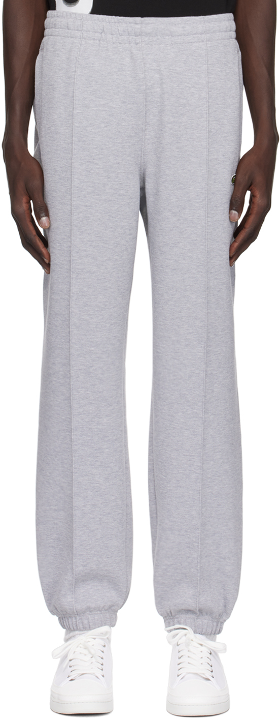 

Серые спортивные брюки Regular Fit Pique Lacoste