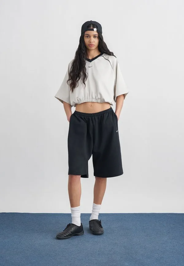 Бермудские шорты Nike Sportswear, Black/Sail — фото 2