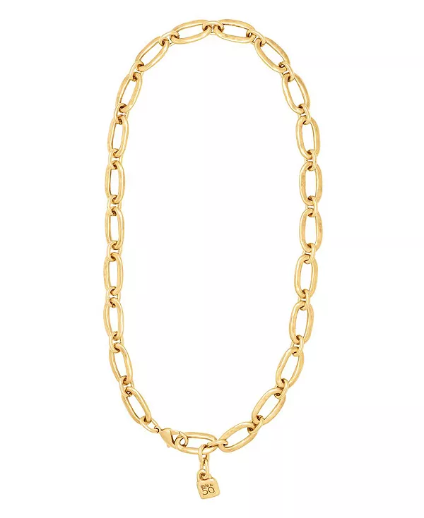 

Классическое ожерелье-карабин в форме звена Unode50, gold