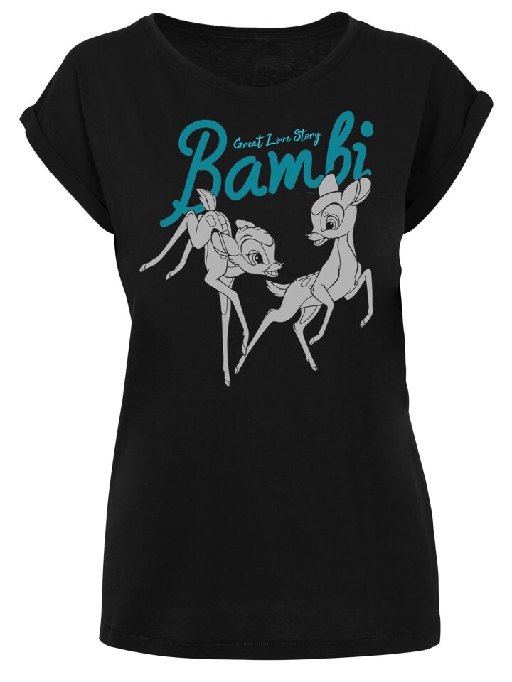 

Футболка F4NT4STIC Bambi Great Love Story, черный